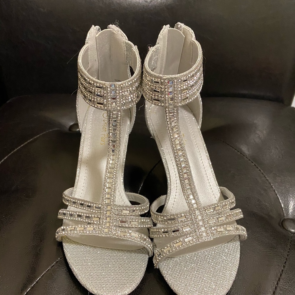 Silver heels